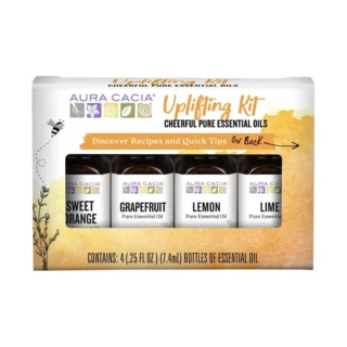 Aura Cacia - Uplifting Essential Oil Kit