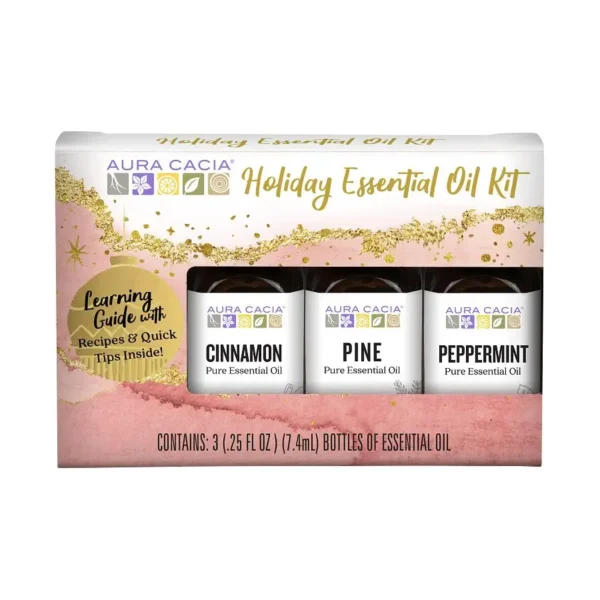 Aura Cacia - Holiday Essential Oil Kit