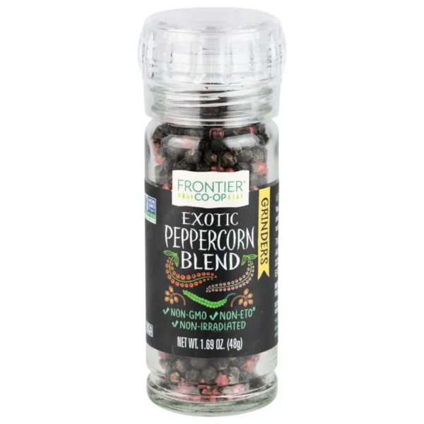 Frontier Co-Op Exotic Peppercorn Blend Grinder - 1.69oz