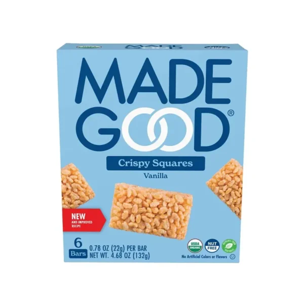 Made Good - Vanilla Crispy Squares 6ct