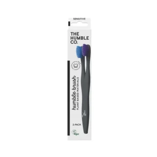Humble Co - Plant Based Toothbrush 2 Pack (Blue/Purple)