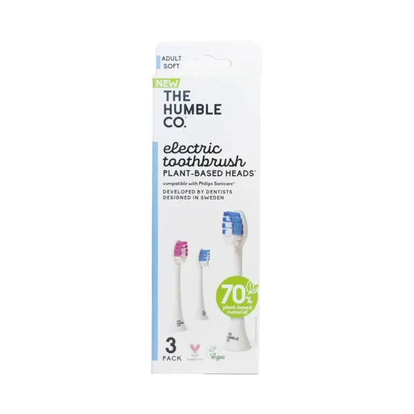 Humble Co - Plant Based Electric Toothbrush Head 3ct