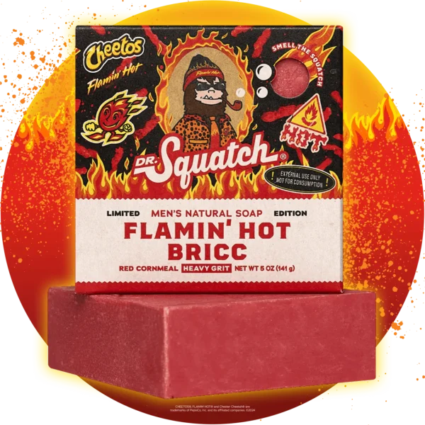 Dr. Squatch - Bar Soap - Flamin' Hot Bricc