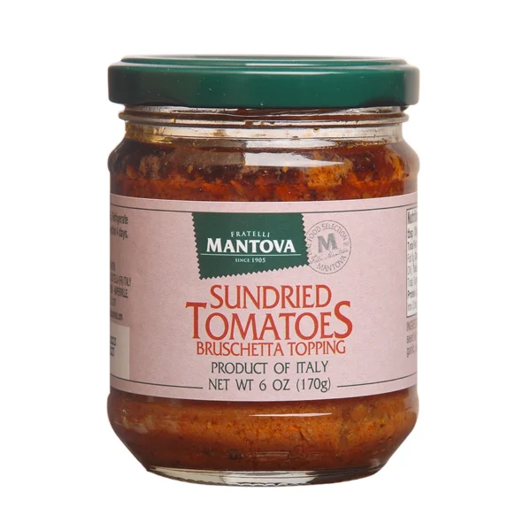 Mantova Sundried Tomato Bruschetta Topping - 6oz