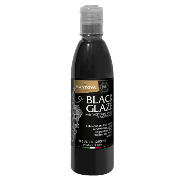 Mantova Black Glaze - 8.5 fl oz