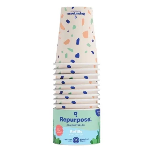 Repurpose 12oz Paper Cups - 18ct