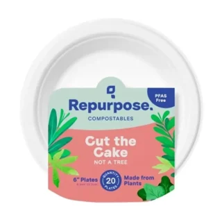 Repurpose 6" Dessert Plates - 20ct