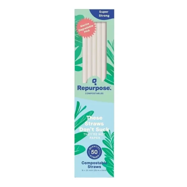 Repurpose Compostable Straws - 50ct