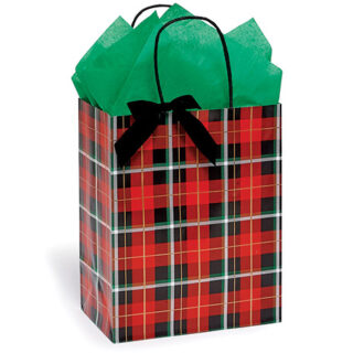 Tartan Plaid Bag - Medium