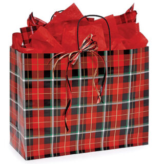 Tartan Plaid Bag - Large