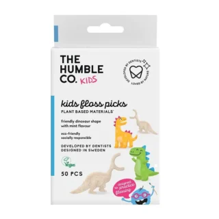 Humble Co - Kids Mint Dental Floss Picks - 50pc