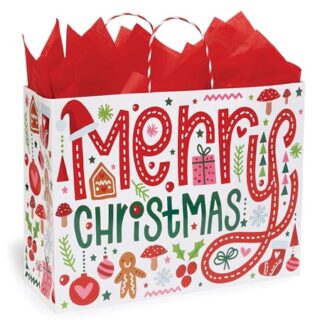 Whimsical Christmas Bag - Large