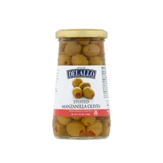 Delallo Stuffed Manzanilla Olives - 5.75oz