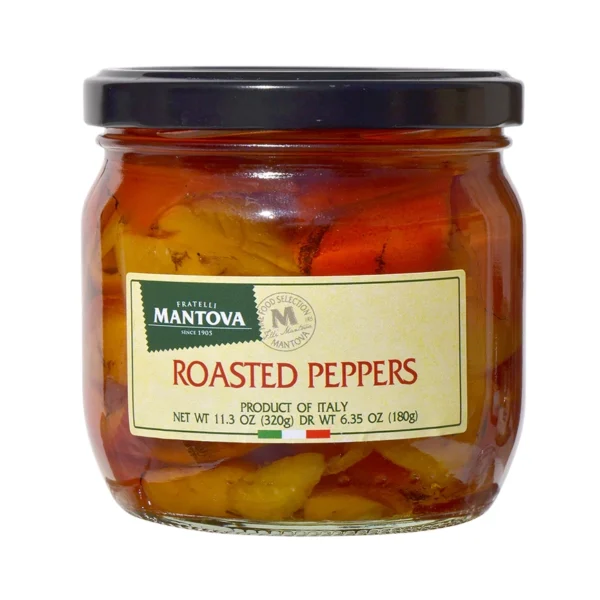 Mantova Roasted Peppers - 11.3oz
