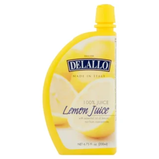 Delallo Lemon Juice - 6.75 oz