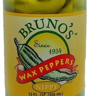Bruno's Wax Peppers - Nippy 12oz