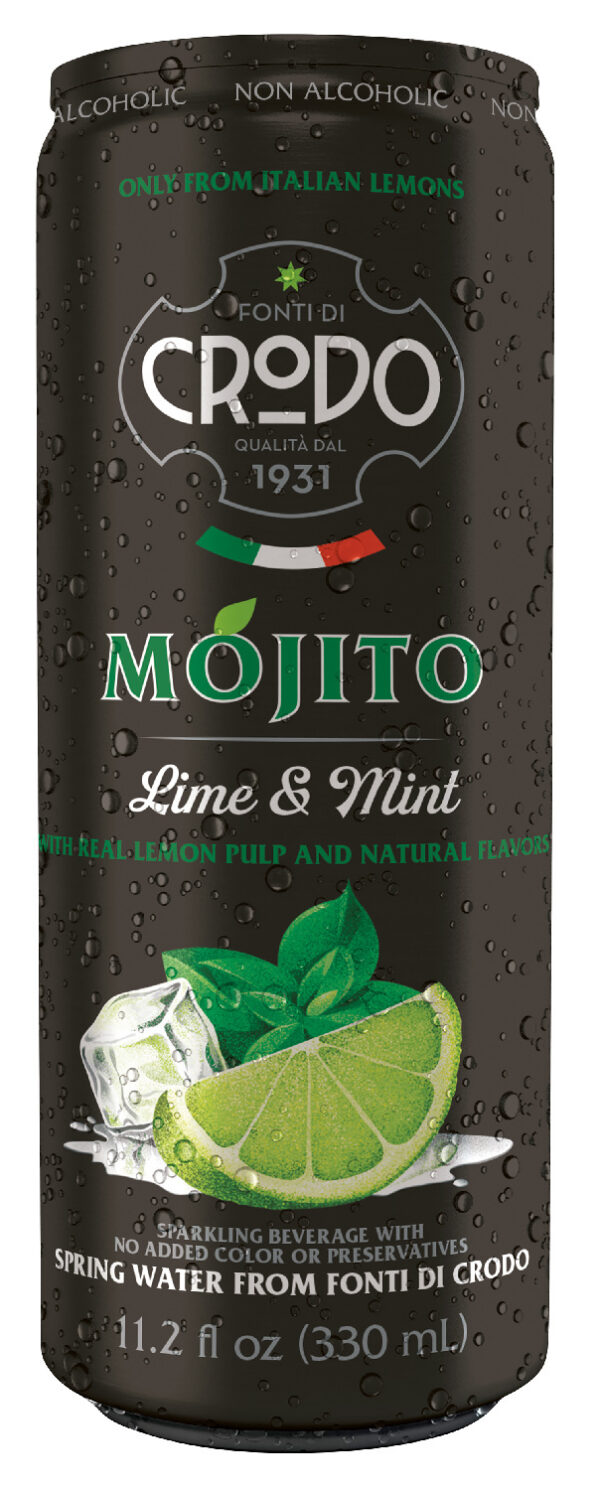 Crodo - Mojito Sparkling Beverage - 4 Pack - 44.8 fl oz
