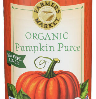 Farmers Market - Organic Canned Pumpkin 15oz