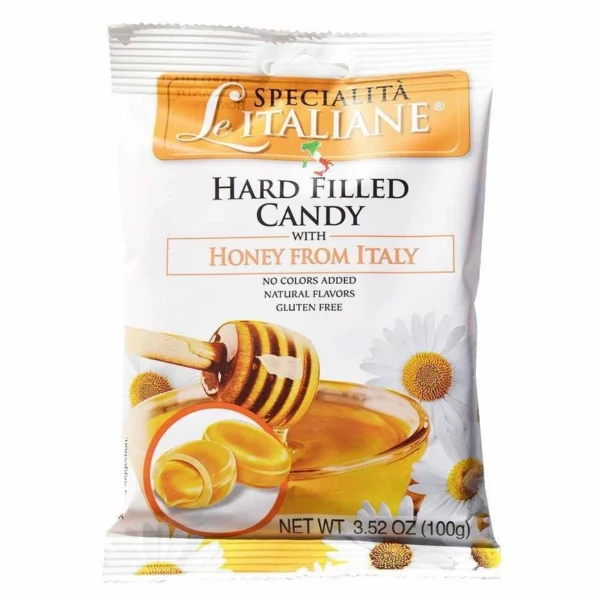 Le Specialità Italiane Candy with Honey, 3.52 oz.