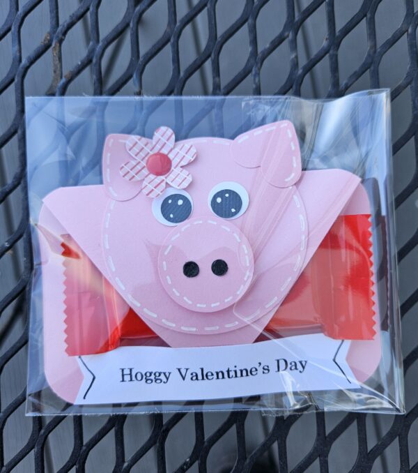 Piggy Valentine's Day Treat Holder