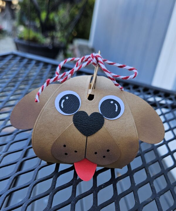 Puppy Valentine's Day Treat Holder