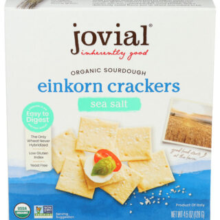 Jovial - Sea Salt Sourdough Einkorn Crackers