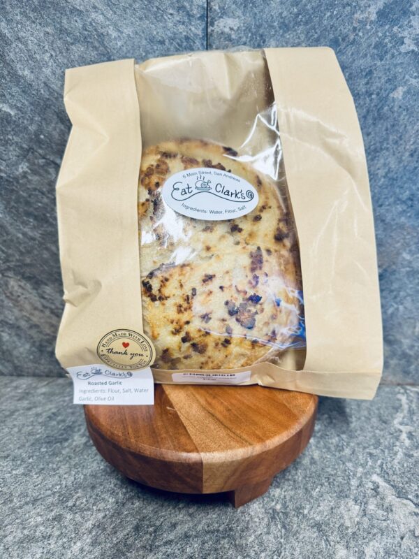 Eat at Clarks - Roasted Garlic Fresh Sourdough Bread