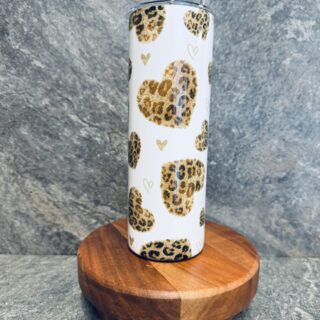 Leopard Heart Tumbler