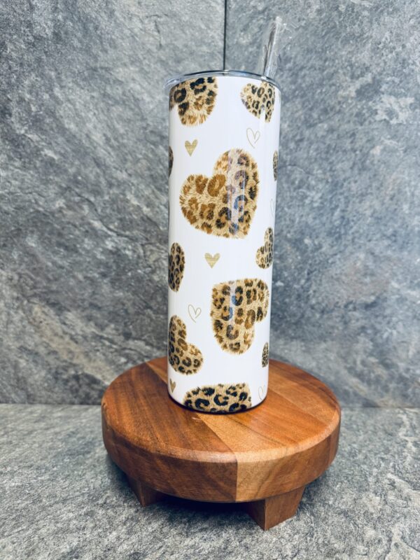 Leopard Heart Tumbler