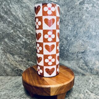 Heart/Flower Tumbler