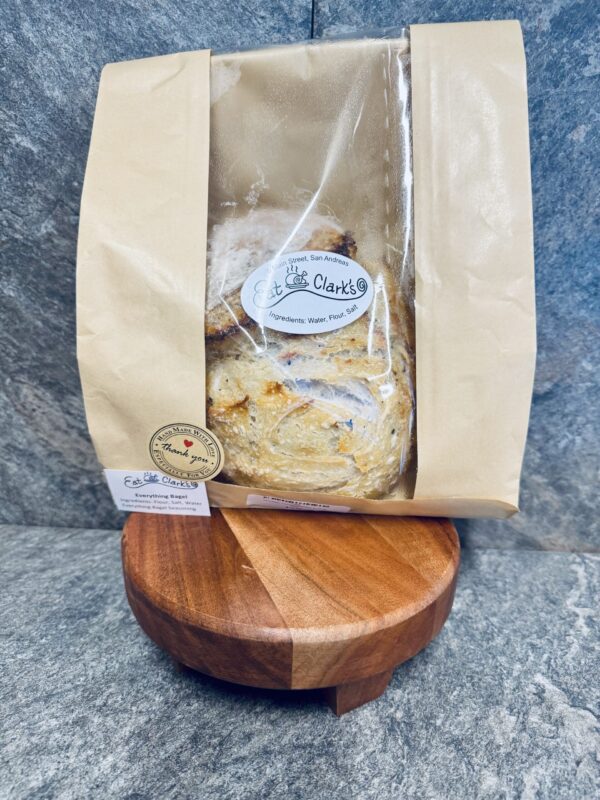 Eat at Clarks - Everything Bagel Fresh Sourdough Bread