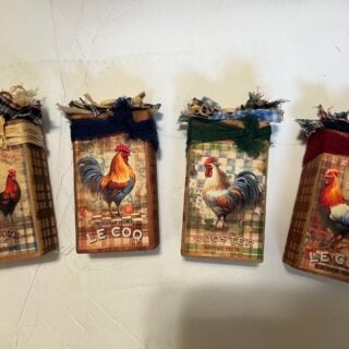 Rooster block - SMALL
