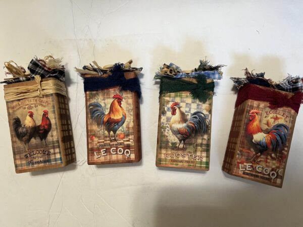 Rooster block - SMALL