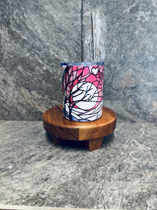 BlueAshes - Pink Stained Glass Mug