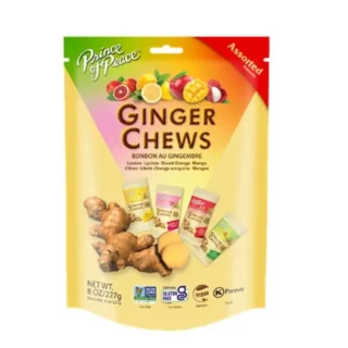 Prince of Peace Ginger Chews Assorted Flavors 8oz