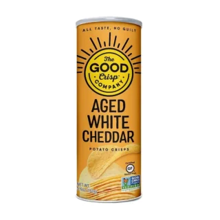 Good Crisp Aged White Cheddar Crisps - 5.6oz