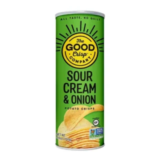 Good Crisp Sour Cream & Onion Potato Crisps - 5.6oz