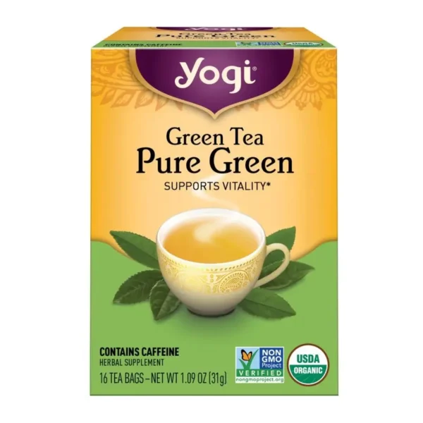 Yogi Tea Pure Green Tea - 16 bags