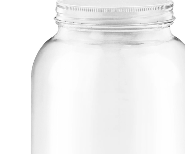 1 Gallon Glass Jar - 4" Wide Mouth