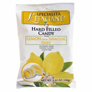 Le Specialità Italiane Candy with Lemon, 3.52 oz.