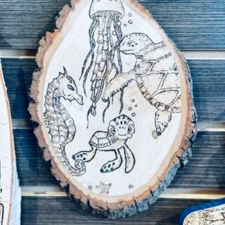 Sissy's Stuff - Sea Creatures Wood Sign