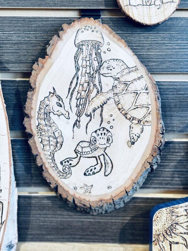 Sissy's Stuff - Sea Creatures Wood Sign
