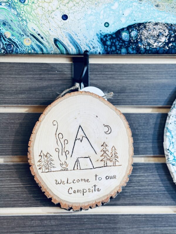 Sissy's Stuff - Welcome to Our Campsite Sign