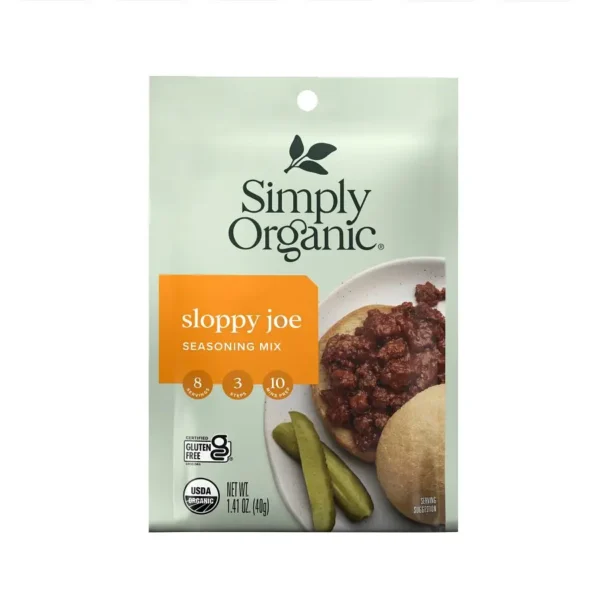 Simply Organic Sloppy Joe Seasoning Mix