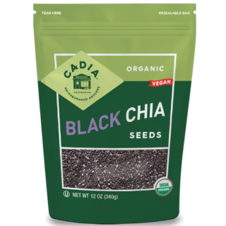Cadia Organic Black Chia Seeds - 12oz