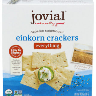 Jovial - Everything Sourdough Einkorn Crackers