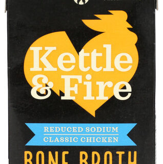 Kettle & Fire Low Sodium Chicken Bone Broth - 16oz