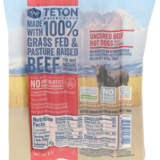 Teton Waters - Hot Dog Bun Length - 8oz