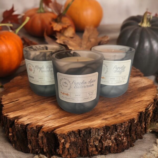Calaveras River Farm - Wine Bottle Candle