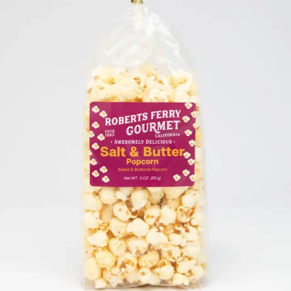 Roberts Ferry Salt & Butter Popcorn - 3oz